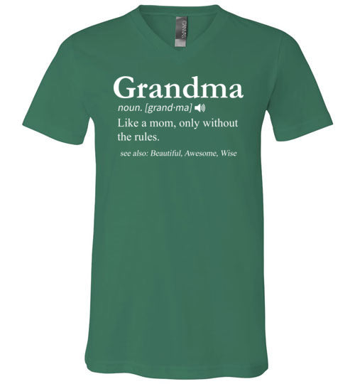 Grandma Definition V-Neck
