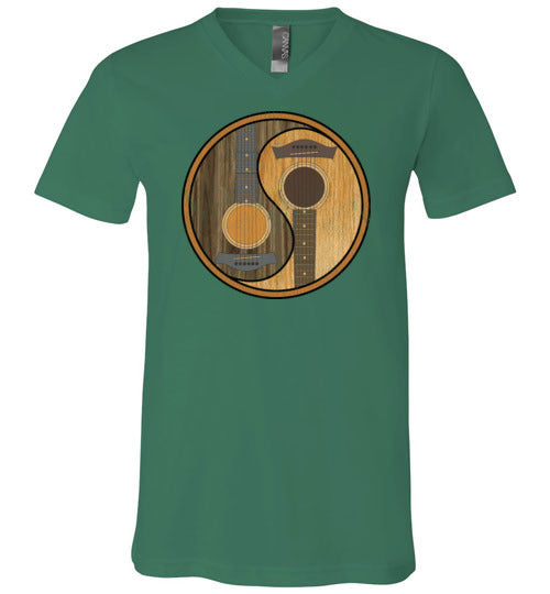 Guitar Yin-Yang V-Neck