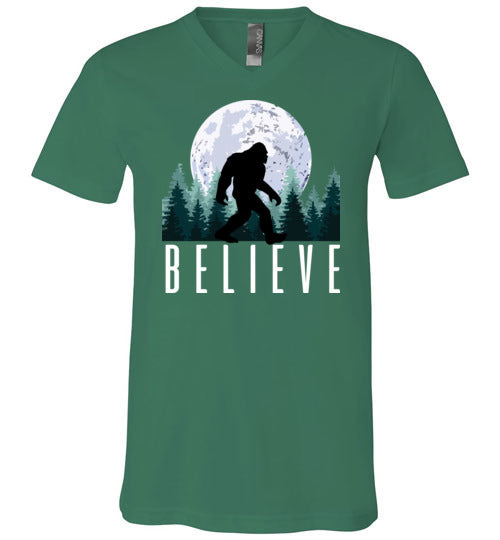 Bigfoot Believe V-Neck