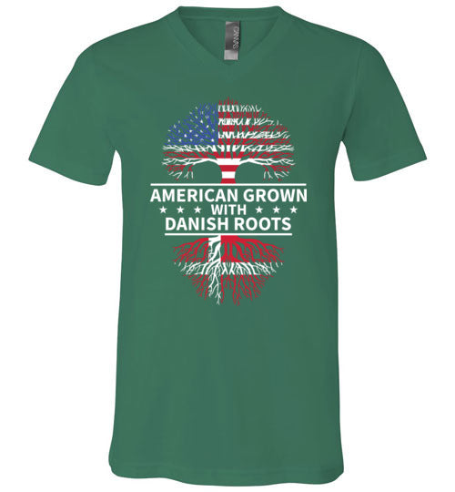 American Grown With Danish Roots V-Neck