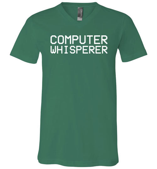 Computer Whisperer V-Neck