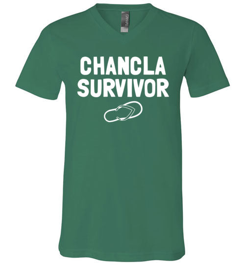 Chancla Survivor V-Neck