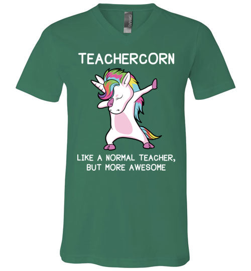 Teachercorn V-Neck