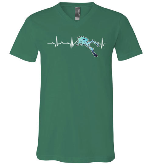 Scuba Heartbeat V-Neck