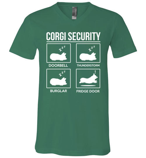 Corgi Security V-Neck