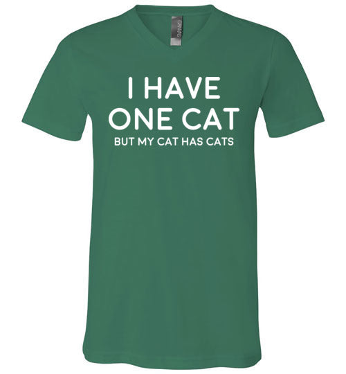 Have One Cat V-Neck