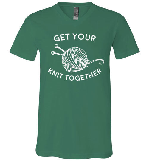 Get Your Knit Together V-Neck