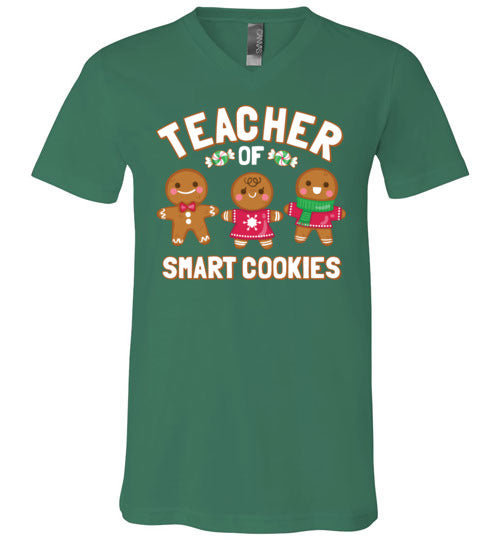 Teacher of Smart Cookies V-Neck