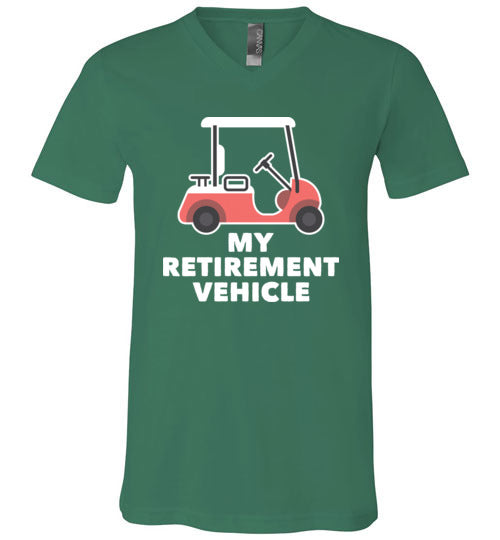 Golf Retirement Vehicle V-Neck