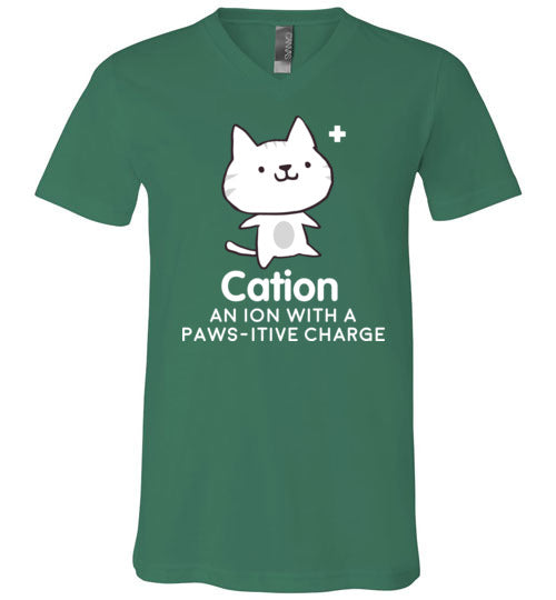 Cation Pawsitive Charge V-Neck