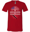 American Grown Trinidadian Roots V-Neck