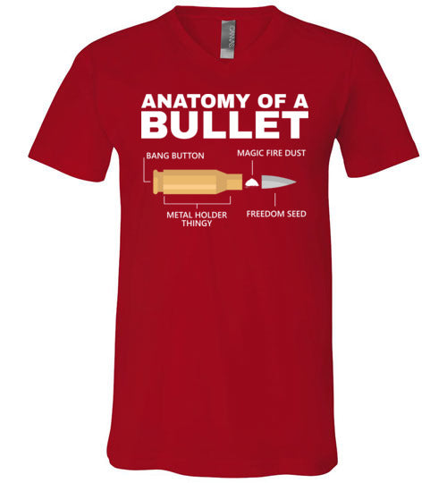 Bullet Anatomy V-Neck