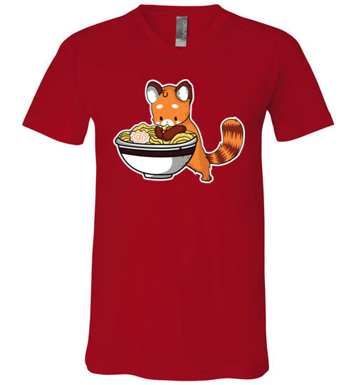 Red Panda Ramen V-Neck