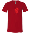 Anatomical Heart V-Neck