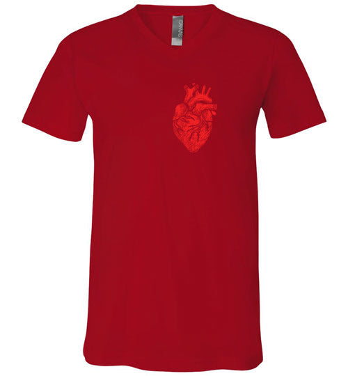 Anatomical Heart V-Neck