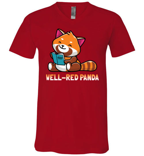 Well Red Panda V-Neck