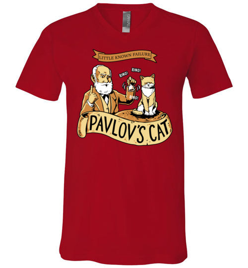 Pavlov's Cat V-Neck