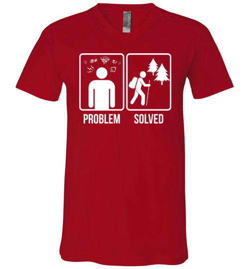Problem Solved Hiking V-neck