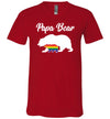 Papa Bear LGBT V-Neck