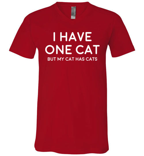 Have One Cat V-Neck