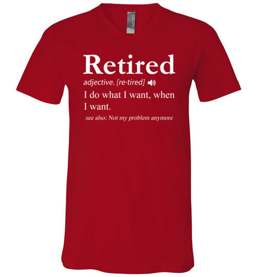 Retired Definition V-Neck
