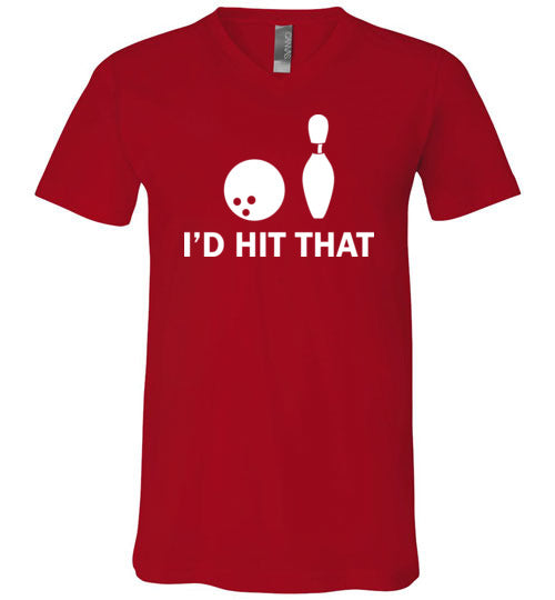 Bowling Hit That V-Neck
