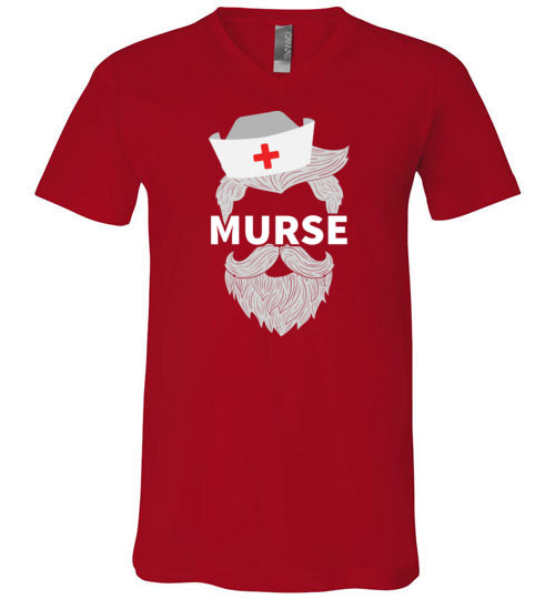 Murse Male Nurse V-Neck