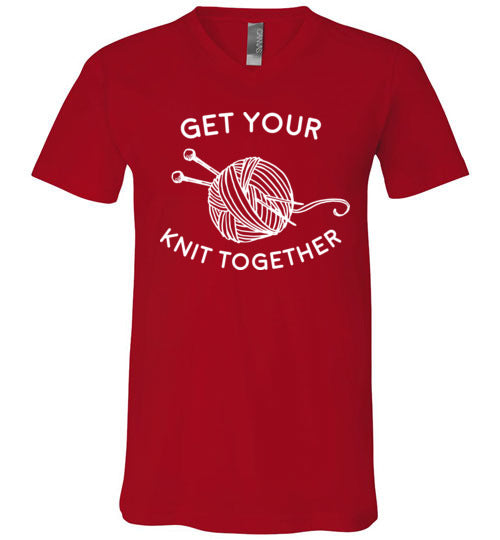 Get Your Knit Together V-Neck