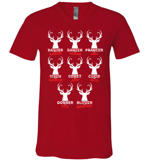 Reindeer Hunter V-Neck