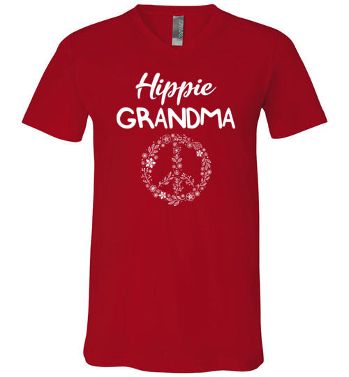 Hippie Grandma V-Neck
