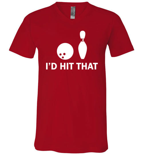 Bowling Hit That V-Neck