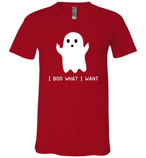 I Boo What I Want V-Neck