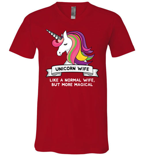 Magical Unicorn Wife V-Neck