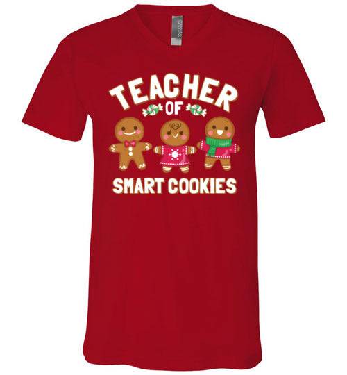 Teacher of Smart Cookies V-Neck