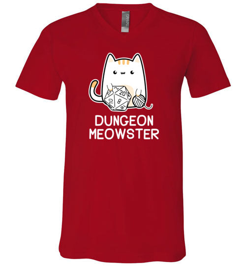Dungeon Meowster V-Neck