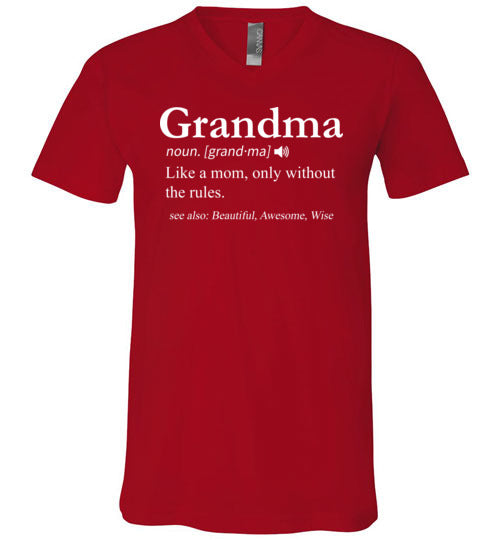 Grandma Definition V-Neck