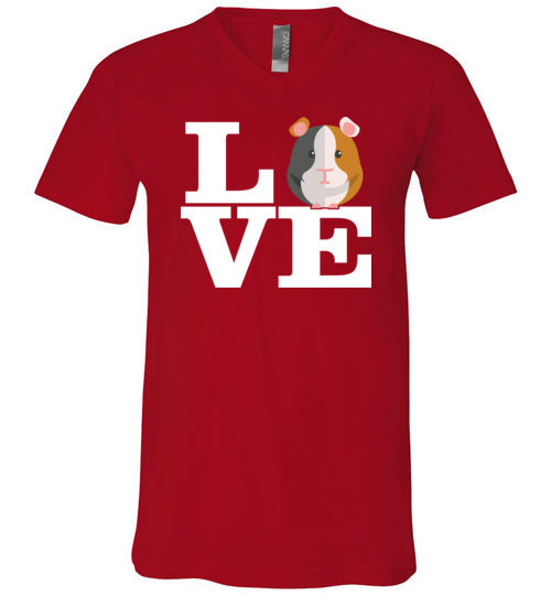 Love Guinea Pigs V-Neck