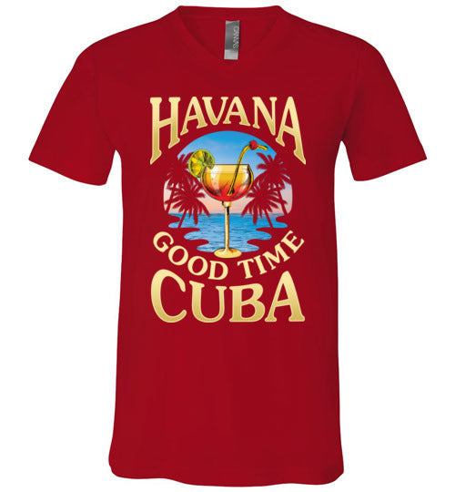 Havana Good Time Cuba V-Neck