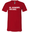 Hi Hungry Im Dad V-Neck