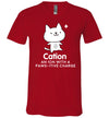 Cation Pawsitive Charge V-Neck