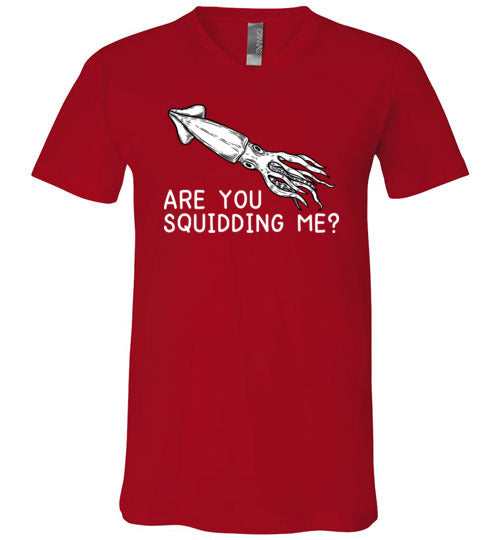 Squidding Me V-Neck
