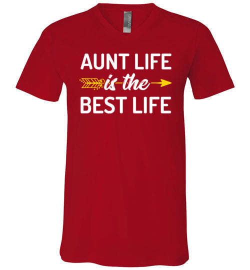 Aunt Life Best Life V-Neck