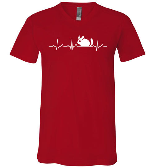 Chinchilla Heartbeat V-Neck