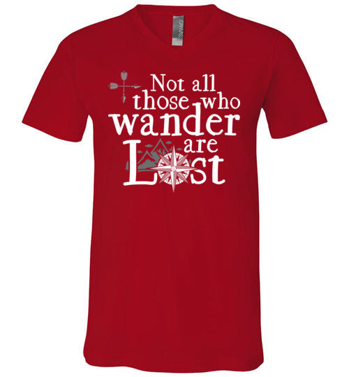 Not All Those Who Wander V-Neck