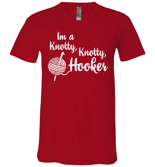 Knotty Knotty Hooker V-Neck