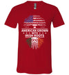 American Grown With Irish Roots V-Neck