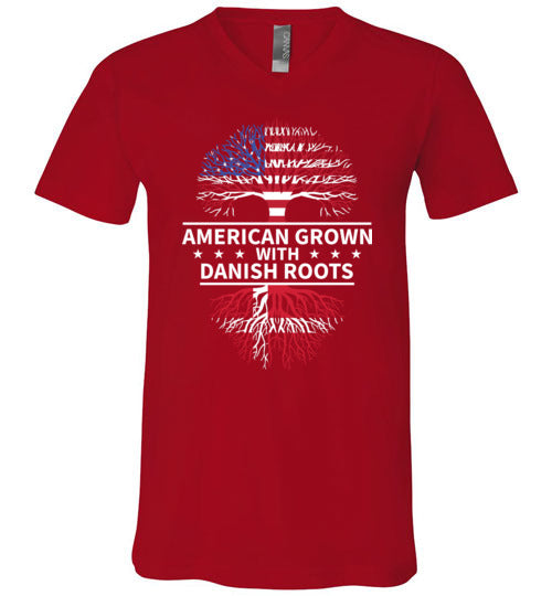 American Grown With Danish Roots V-Neck