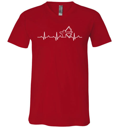 Archery Heartbeat V-Neck