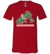 Auntiesaurus Rex V-Neck