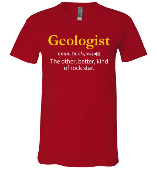 Geologist Rock Star V-Neck